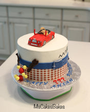 Load image into Gallery viewer, Wedding: Birthday: Anniversary: Graduation: Custom Cake - M's Cakes & Bakes