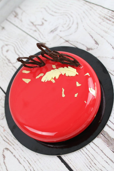 raspberry mousse cake